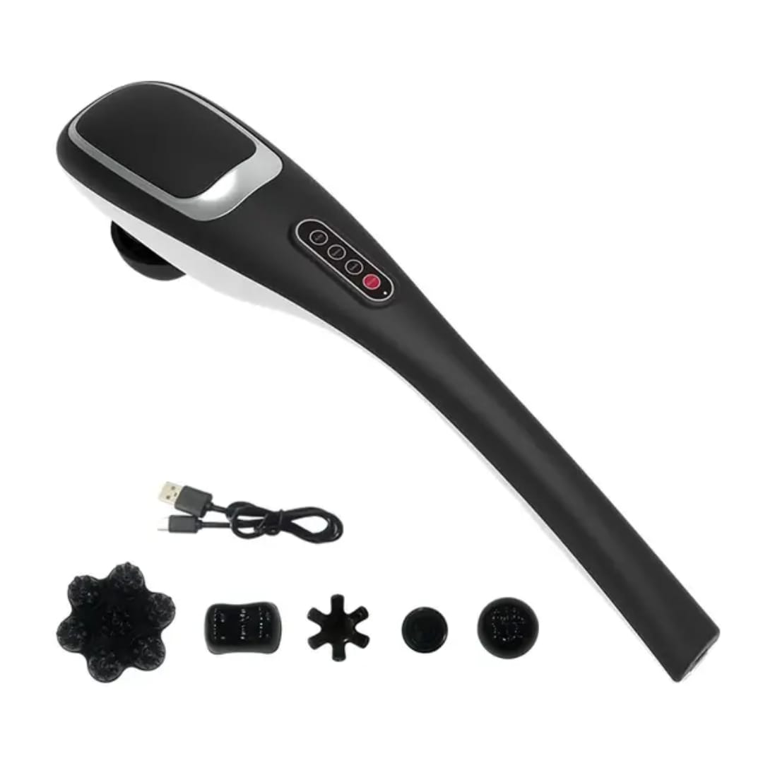 Massage Hammer Multi-functional Electric Massage Stick Handheld Cervical Massage Machine